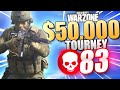 83 KILL GAME in a $50,000 Call of Duty Warzone Tourney