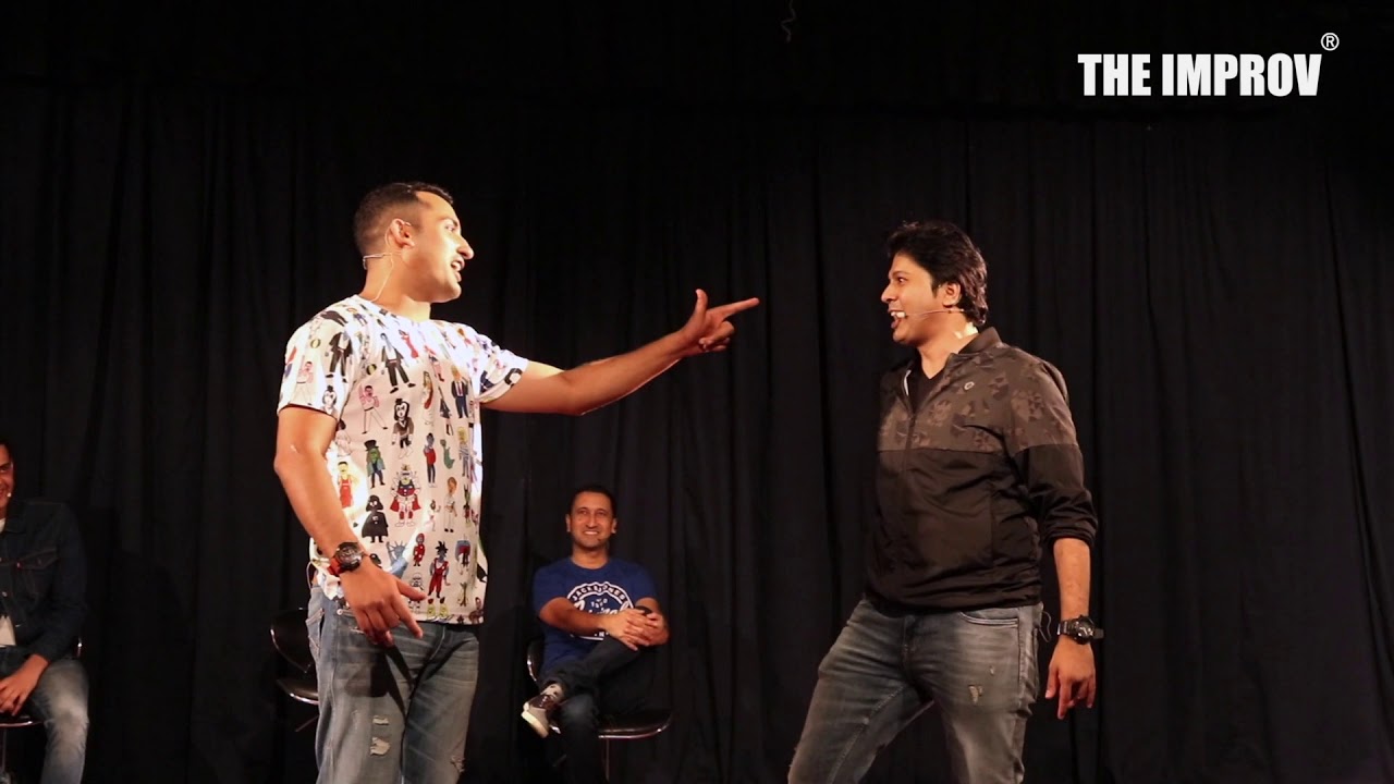 Bangalore Urdu Improv Comedy Scene  THE IMPROV feat Danish Sait  Saad Khan