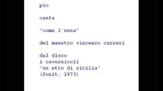 Video thumbnail of "I Cavernicoli - Pio - Comu l'unna [1973]"