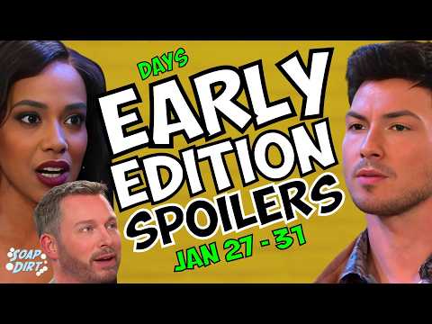 Days of our Lives Early Edition Spoilers Jan 27-31: Jada’s Downfall, Brady Falling & Alex Torn