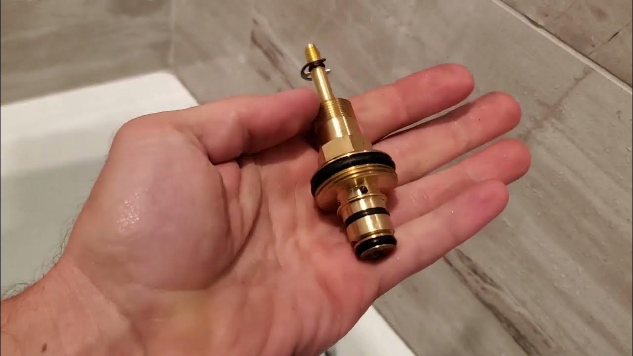 Changing a Kohler 11748KNA shower valve diverter Glendale Plumbing