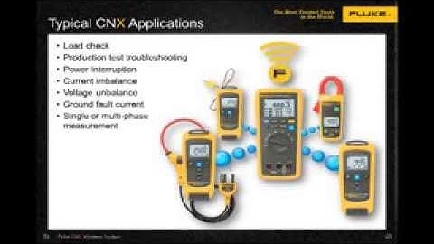 Fluke CNX™ 3000: Wireless Troubleshooting Tools In Use