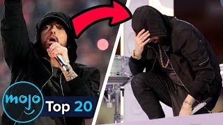 Video thumbnail of "Top 20 Greatest Eminem Moments"