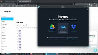Tuts - Ubuntu 22.04 install insync