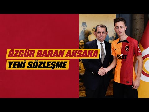 📺Galatasaray SK Başkanı Dursun Aydın Özbek ve futbolcumuz Baran Aksaka'dan imza sonrası açıklamalar