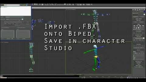 .c3d to .fbx to .bip conversion
