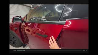 Tesla walk away door lock