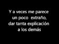 Ariztia - A veces me parece (letra)