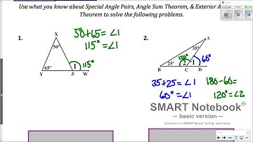 Geometry   Unit 3   Lesson 3 4   Isos  & Equi  Triangles   SmartNotes   Video Lesson