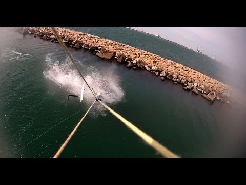 kitefoil mania /  36 nds les chronos s'envole