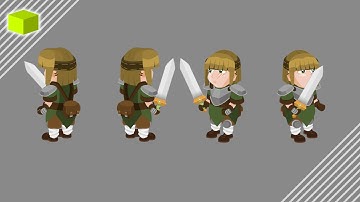 Warrior (Animated Character | Isometric)
