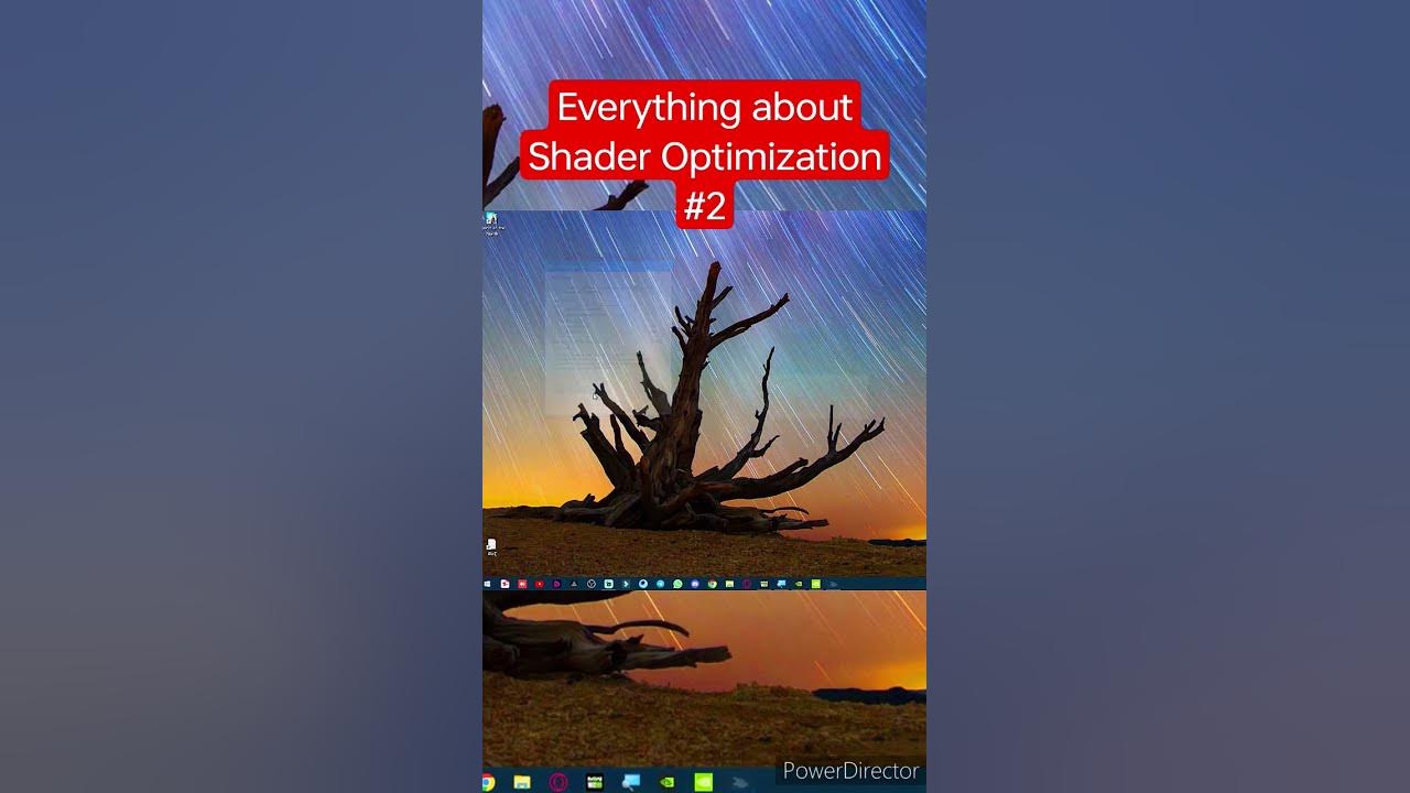Part 2 of everything about shader optimization pc clean shorts youtube