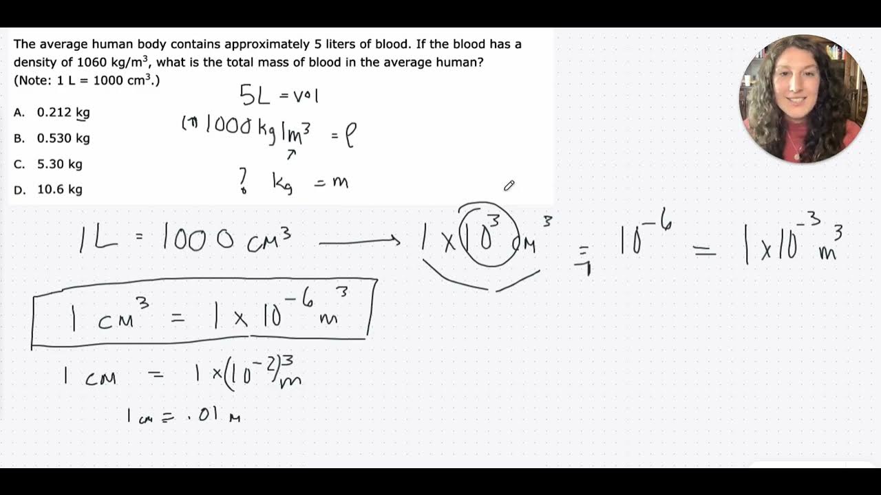 Unit Conversions For Mcat