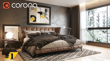 Corona Render Modeling &  lighting tutorial In 3ds max Part 01