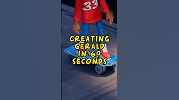 Blender Character Modeling #Tutorial in under 60 seconds. 3D stylized character #3dmodeling #3d