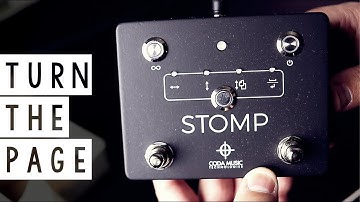 These Feet Where Made For Turning [STOMP Bluetooth Pedal Review]