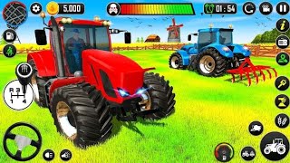 Heavy Tractor Trolley Game 3D | Tractor Game Simulator | Tractor Farming Game | Farming Game  #28 screenshot 2