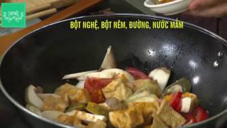 Hướng dẫn nấu ăn chay: Món chuối om đậu
