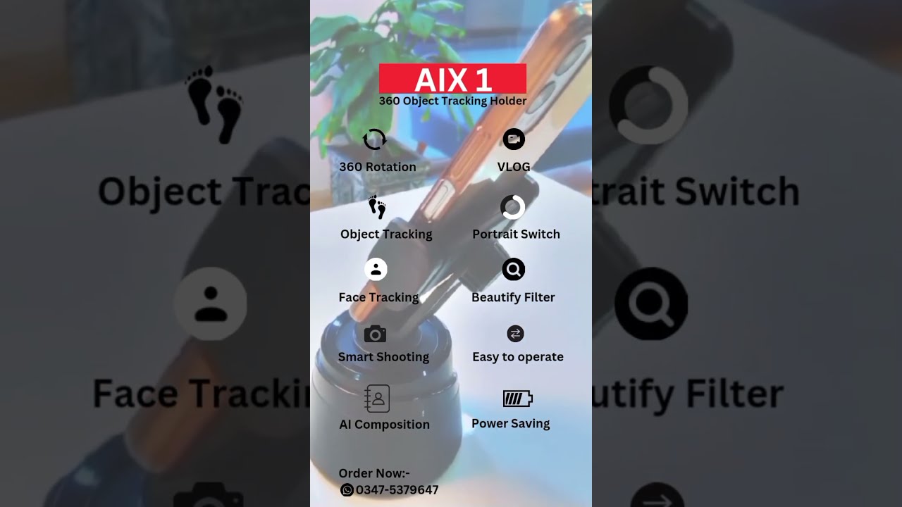AIX 1360 Object Tracking Holder For Order Now 0347 5379647