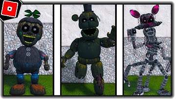 How to get ALL 6 PHANTOM SECRET CHARACTERS in FREDBEAR