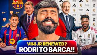 WTF Barcelona ! Rodri Ne Real Madrid ko DHOKA De Diya ! Rodri to Barcelona & Vinicius at Real Madrid screenshot 3