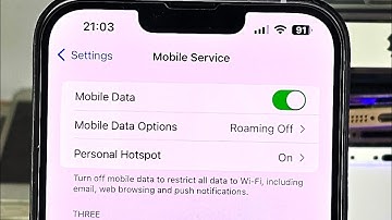 How to manage Cellular Data settings on iPhone