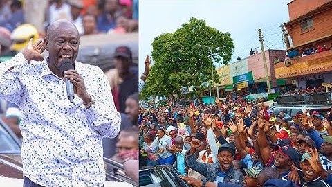 CRAZY CELEBRATIONS IN NAROK AS GACHAGUA ADDRESS MAASAI THROUGH A PHONE CALL AFTER ELECTING MASIKONDE