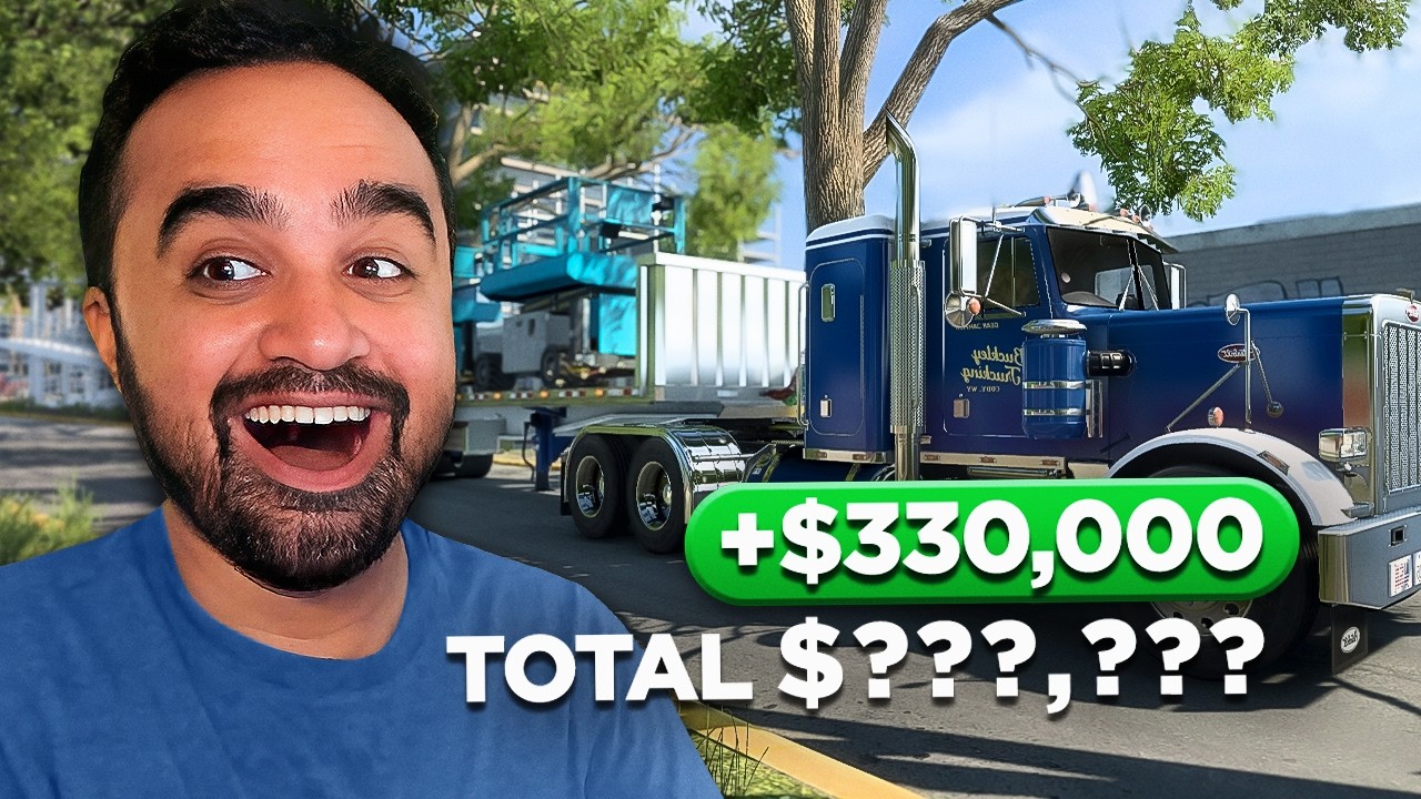 The only way to complete the Million Dollar Trucking Challenge... DRIVE.