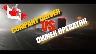 Company driver VS Owner operator