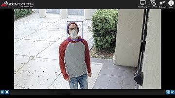 iDENTYTECH GateKeeper Facial Recognition Access Control with Mask!