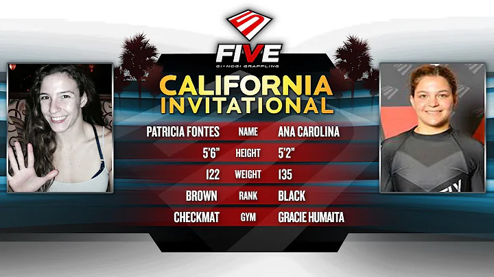 FIVE Grappling California Invitational: Patricia F...