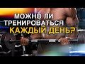 МОЖНО ЛИ ТРЕНИРОВАТЬСЯ КАЖДЫЙ ДЕНЬ?