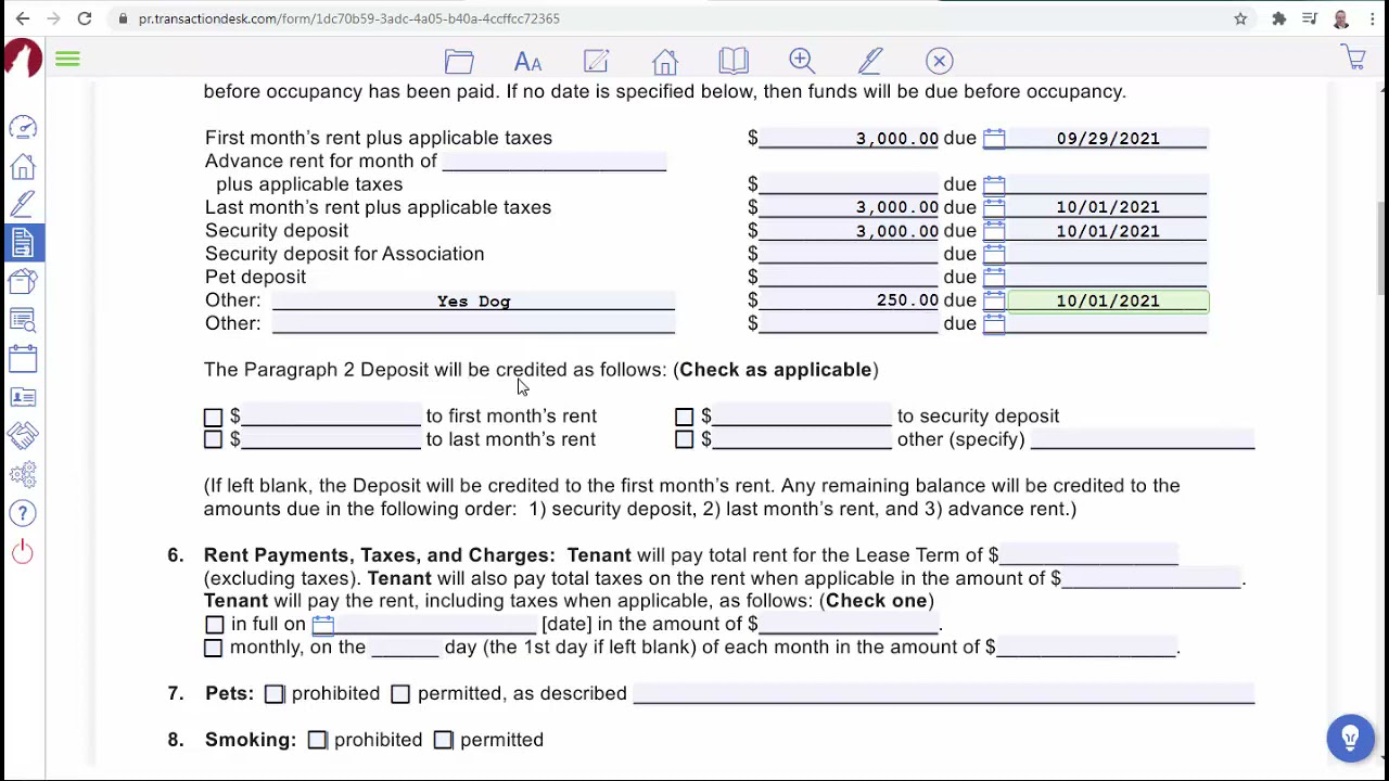 How to Create a CL 8 Florida Contract to Lease - YouTube
