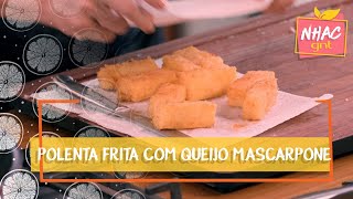 Polenta Frita com Queijo