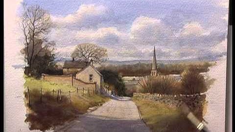 DVD - Creating Depth & Distance in your painting with Geoff Kersey