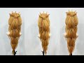 Latest updates mermaid hairstyle  pettern step by step by salim hairstylist