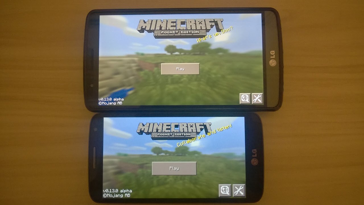 change visible to lan players minecraft tablet