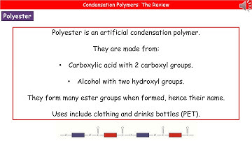 OCR Gateway A (9-1) C6.2.9 - Condensation Polymers