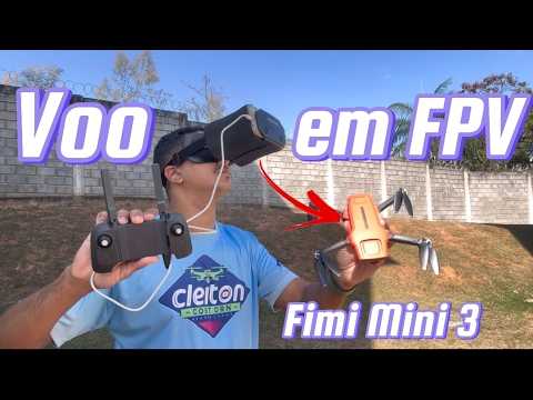 Is it possible to do FPV flight with FIMI MINI 3 using VR Glasses?