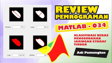 Review Pemrograman MATLAB - 034 - Klasifikasi Citra Beras Menggunakan Jaringan Syaraf Tiruan