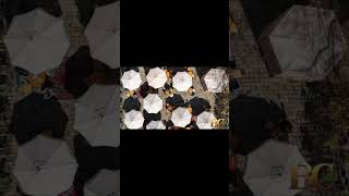 Woman dies after being hit by loose umbrella while eating at restaurant