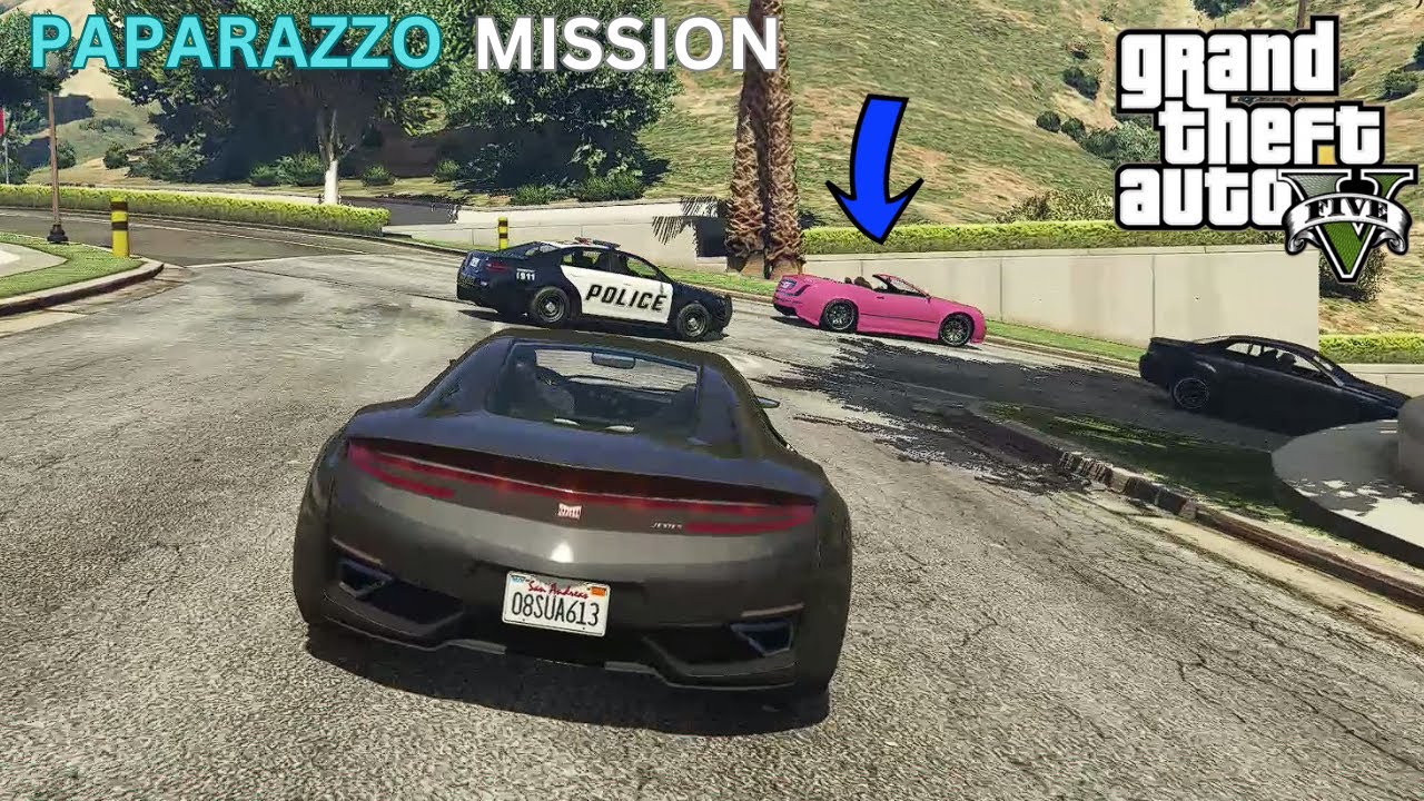 Grand Theft Auto V Mission Paparazzo GTA 5 Franklin Paparazzo 