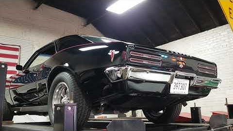 1968 Pontiac Firebird Underbody