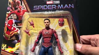 Marvel Legends No Way Home Spider Man all 3 Tobey Andrew And Tom #targetscoops #spiderman