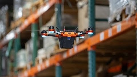 Watch AI Corvus Drone Automate Inventory