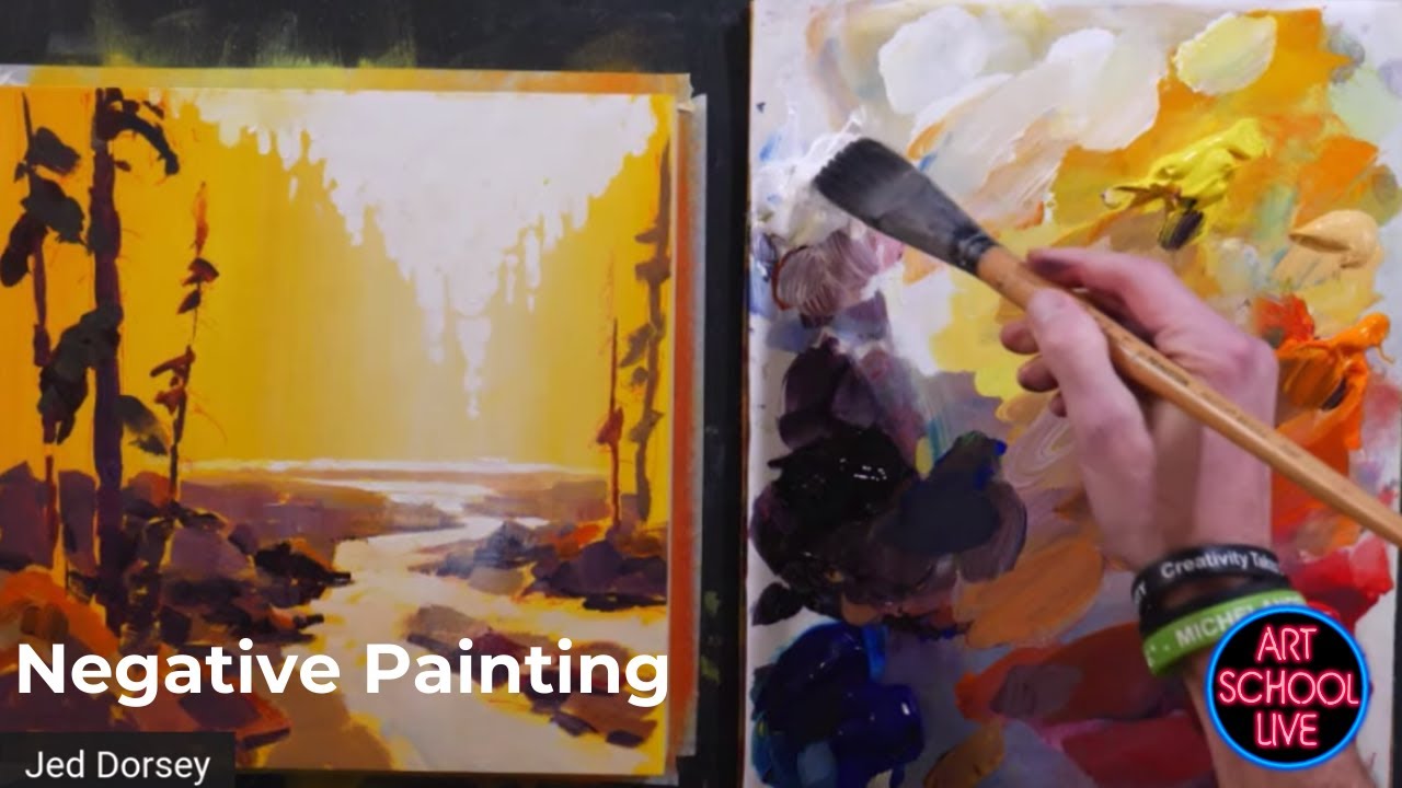 Как использовать негативную живопись для динамического освещения с Джедом Дорси