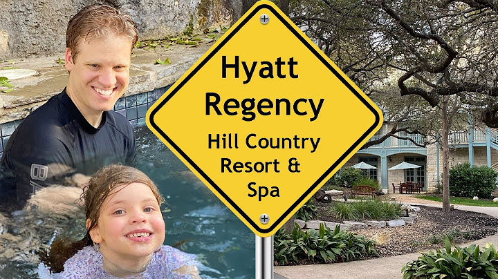 Hyatt regency hill country resort and spa in san antonio