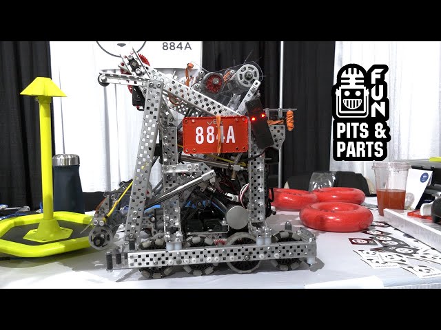 884A Space Pandas | Pits & Parts | High Stakes Robot #girlpowered