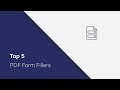 Top 5 PDF Form Fillers You Can't Miss in 2019 📝