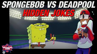 Spongebob vs Deadpool Hidden Jokes - Cartoon Beatbox Battles